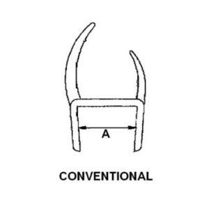 Door Seal, 1 1/4" x 14'